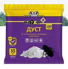 Дуст 100гр от ползающих насекомых 