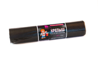 Мешок для мусора 240л (10шт) КРЕПЫШ