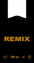 Пакет-майка ПНД 30*55/35 REMIX черный 50/1000