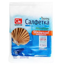 Салфетка из микрофибры 30*30 GRIFON универсальная 900-000
